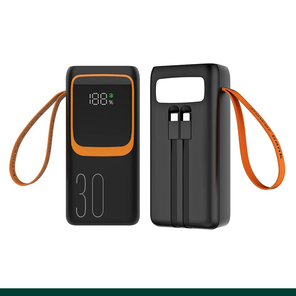 ANG D-03 Portable 30000mAh Fast Charging Power Bank 25.00